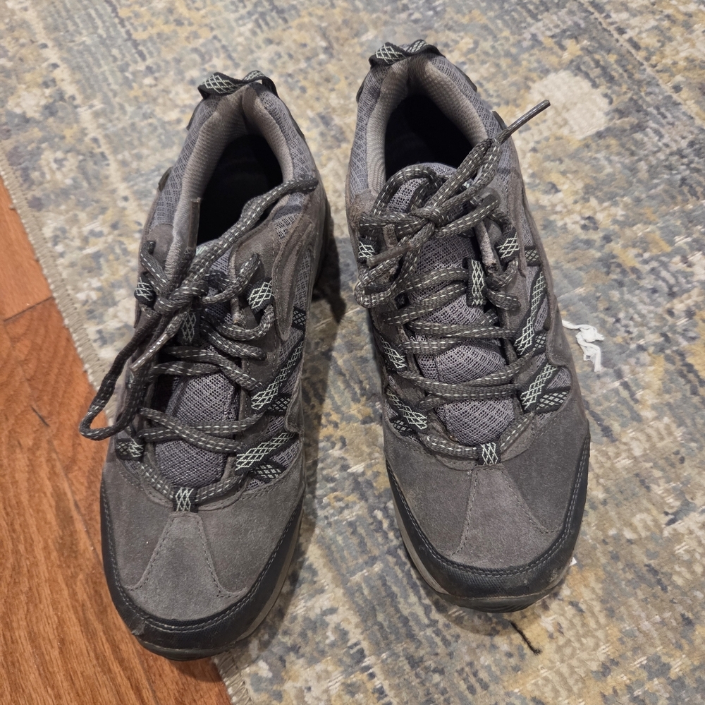 Gray Hiking Shoes